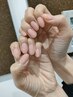 ≪Nail≫美フォルム・上品うる艶ワンカラー/ラメグラ￥5500→￥5000