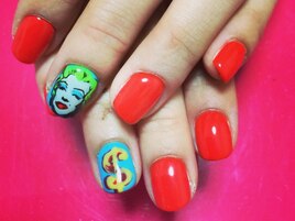 ジェルネイル　¥7000