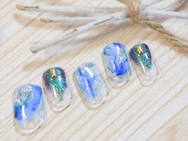 selectJ11月ネイビーキラキラ