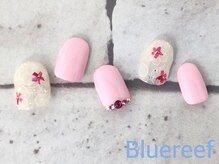 ネイルアンドまつげエクステ ブルーリーフ 四谷三丁目店(Blue Reef)/フラワーネイル