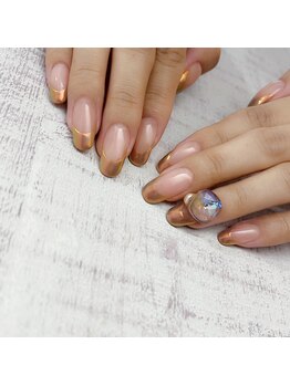 ノエム ネイルサロン(NOEM)/ミラーネイル オーロラミラー