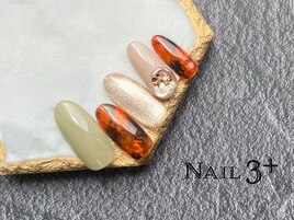 べっ甲＆マグネットネイル