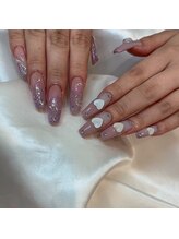 ネイルアンドアイラッシュヴィーナ ゆめタウン廿日市店 (Nail&EyeLash Vina)/きらきらグラデネイル