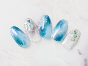 ビーネイル ヘルシー(Be NaiL healthy)/タイダイネイル