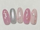 春限定デザインネイル 8500円