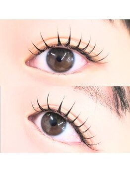 グランドール リュクス アイプラス(Grandoll Luxe eye+)/フラットラッシュ120本