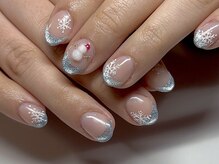 ポピコと種爪 西荻窪/雪の結晶/フレンチ/スノーマン