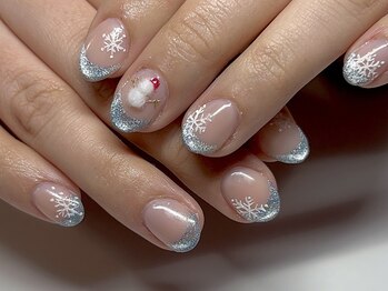 雪の結晶/フレンチ/スノーマン