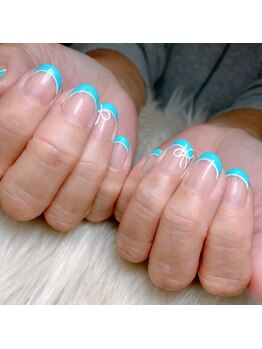 アオマリー(Aomalie)/ティファニーネイル　¥11,550