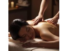 優勝リラ!!の雰囲気（半個室のベッド台です。）