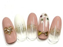 コルン/バレンタインネイル