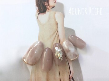 アグニークリッシェ(Agunik Riche)/【マーブルネイル】