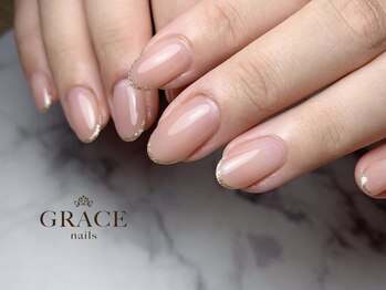 グレース ネイルズ(GRACE nails)/スキニーフレンチ　