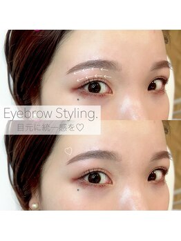 ホワイトアイ 堺東(WHITE EYE)/目と眉に統一感を◇