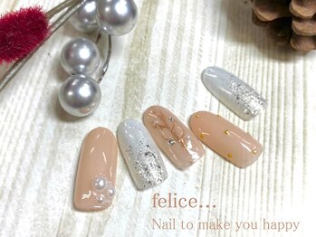 ネイルサロン フェリーチェ(felice)/【定額ネイル】¥7480