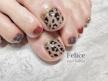 フェリーチェ(Felice)/☆レオパードフットネイル☆