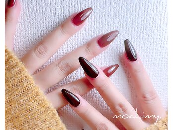 モチミィ(mochimy.)/*チョコレートカラーネイル*