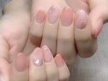 カラーズ(colors.)/ピンク×もやもやニュアンス。