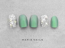 マリー ネイルズ いわきラトブ店(MARIE NAILS)/定額7700円税込 ミラー 0801d