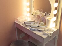 アクト アイラッシュ 仙台店(ACT eyelash)/メイク直しが出来るドレッサー♪