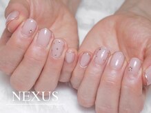 ネクサス(NEXUS)/プチゴールドアレンジネイル