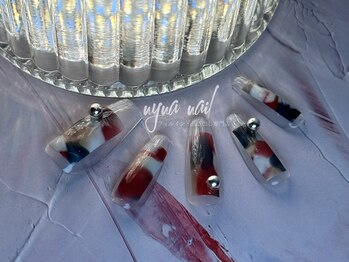 ニナネイル 中野駅前店(nyna nail)/チップ長さ出し定額ゴージャス