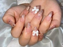 リベレ(LIBELLE)/リボンネイル/フラッシュネイル