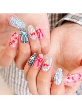 リグネイルスタジオ(Lig nail studio)/チェリーネイル