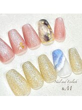 アンドエム(&M)/定額ネイル 【デザインA】