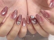 ローランリム(LORAN Lim)/マグネットネイル×お花♪