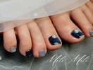 シンプルフットネイル