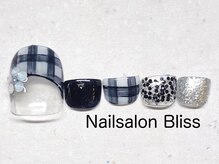 ネイルサロンブリス(nail salon Bliss)/定額FOOTシンプルアート￥5720