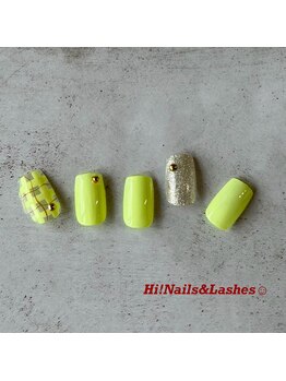 ハイネイルアンドラッシーズ(Hi! Nails&Lashes)/定額デザイン