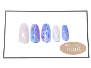 ネイルアンドアイ ミント(nail＆eye mint)/キラキラネイル☆
