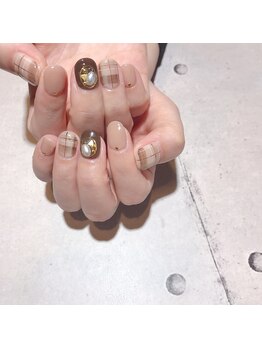 アティックネイルアトリエ(attic nail atelier)/チェックネイル★