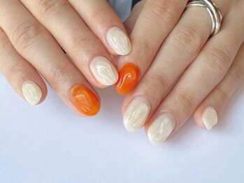 アイネイルズ 梅田店(I nails)/ぷっくりワンカラー