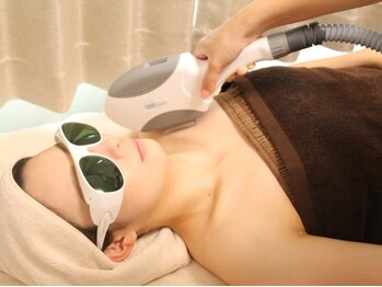 ラポール(Rapport)の写真/【☆レディースお顔の美白美肌脱毛☆¥6500化粧のりアップ☆】楽しい時間と共に憧れのツルツルお肌へ♪