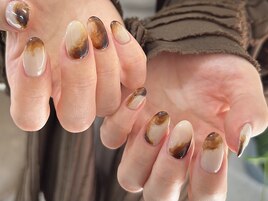 持ち込み/ラテネイル/ブラウン