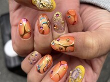 ツメ(2me)/派手ネイルアート