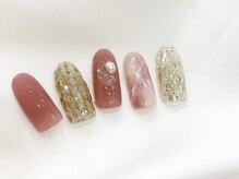 ミラン 上尾(miRAN)/ピンク天然石とキラキラ