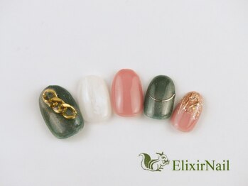 エリクサーネイル 神田(Elixir Nail)/定額カジュアル/クーポン使用