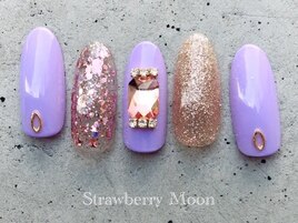 パステルビジューネイル　8980円