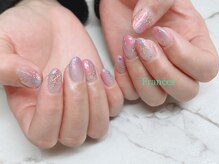 フランセス(Frances)/雪の結晶ネイル
