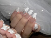 リボン(Ribbon)/【miuネイル】ハーフフレンチ