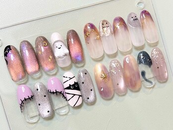 ハロウィンネイル