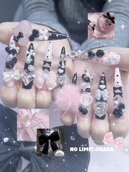 ノーリミットオオサカ 心斎橋(NOLIMIT.OSAKA)/持ち込み/長さだし/つけ放題