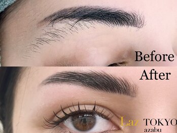 ラズ トウキョウ アザブ(Laz TOKYO azabu)/美眉アイブロウワックスパーマ