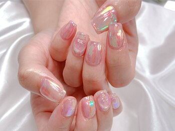 シェリーラメール 池袋店(cherie la mer)/うるうる氷ネイル ¥9,500