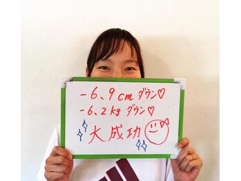 芦田整体療術院/骨盤調整マイナス6,9cm!◎