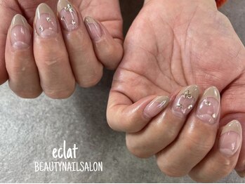 エクラ 楠葉店(eclat)/フレンチネイル